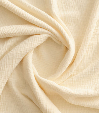 Taies d'oreiller en gaze de coton Taies d'oreiller en gaze de coton - Blanc vanille