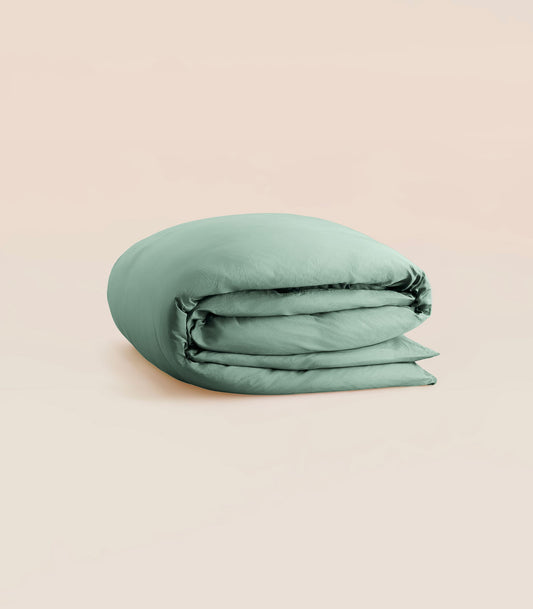Housse de couette en satin de coton