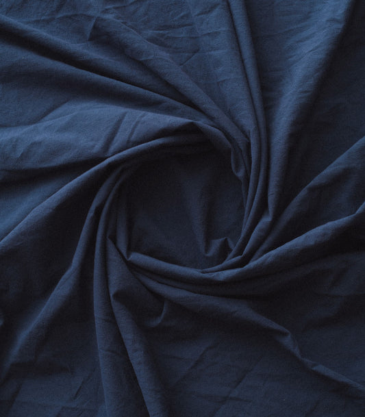 Taies d'oreiller en percale de coton - Bleu océan