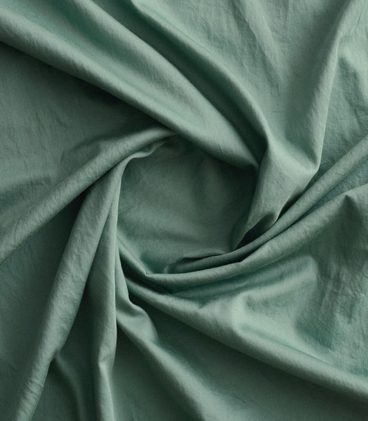 Taies d'oreiller en satin de coton - Vert sauge