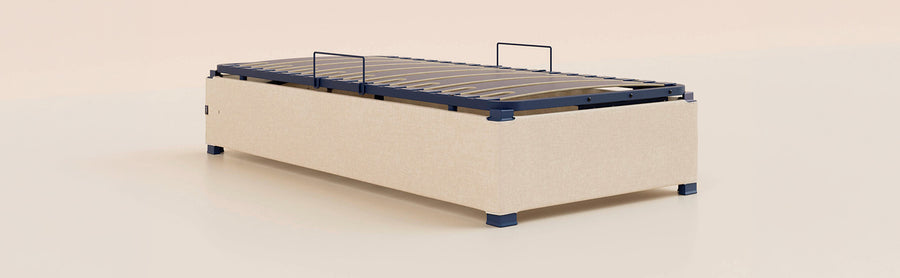 Sommier coffre - Beige